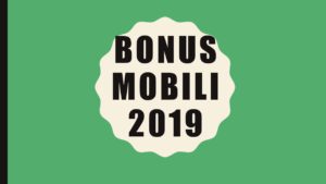 bonus mobili 2019